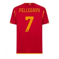 AS Roma Lorenzo Pellegrini #7 Hemmatröja 2023-24 Korta ärmar
